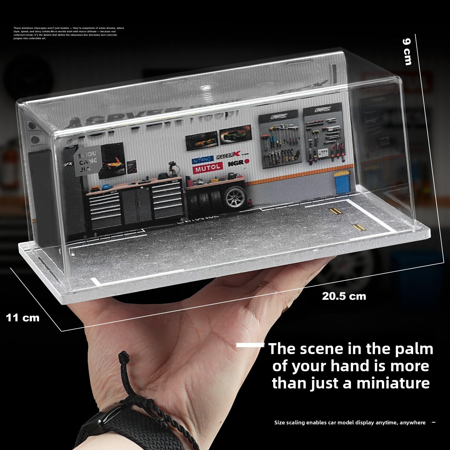 Toy Garage Model