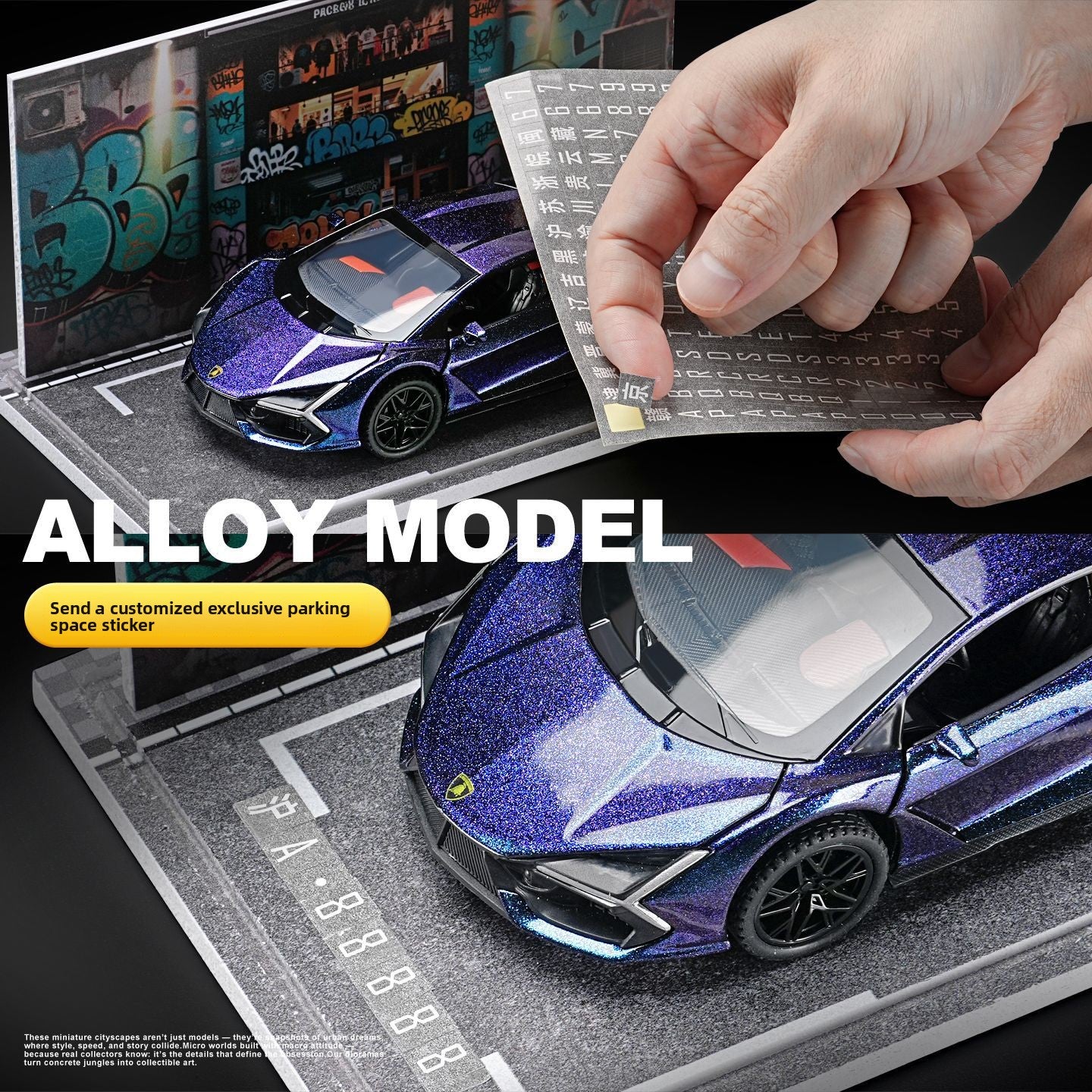 Toy Garage Model