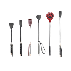 Burgundy long whip-58cm