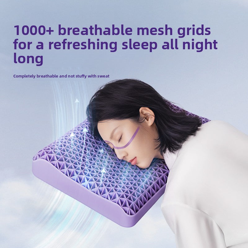 TPE Cervical Support Pillow with Adjustable Height