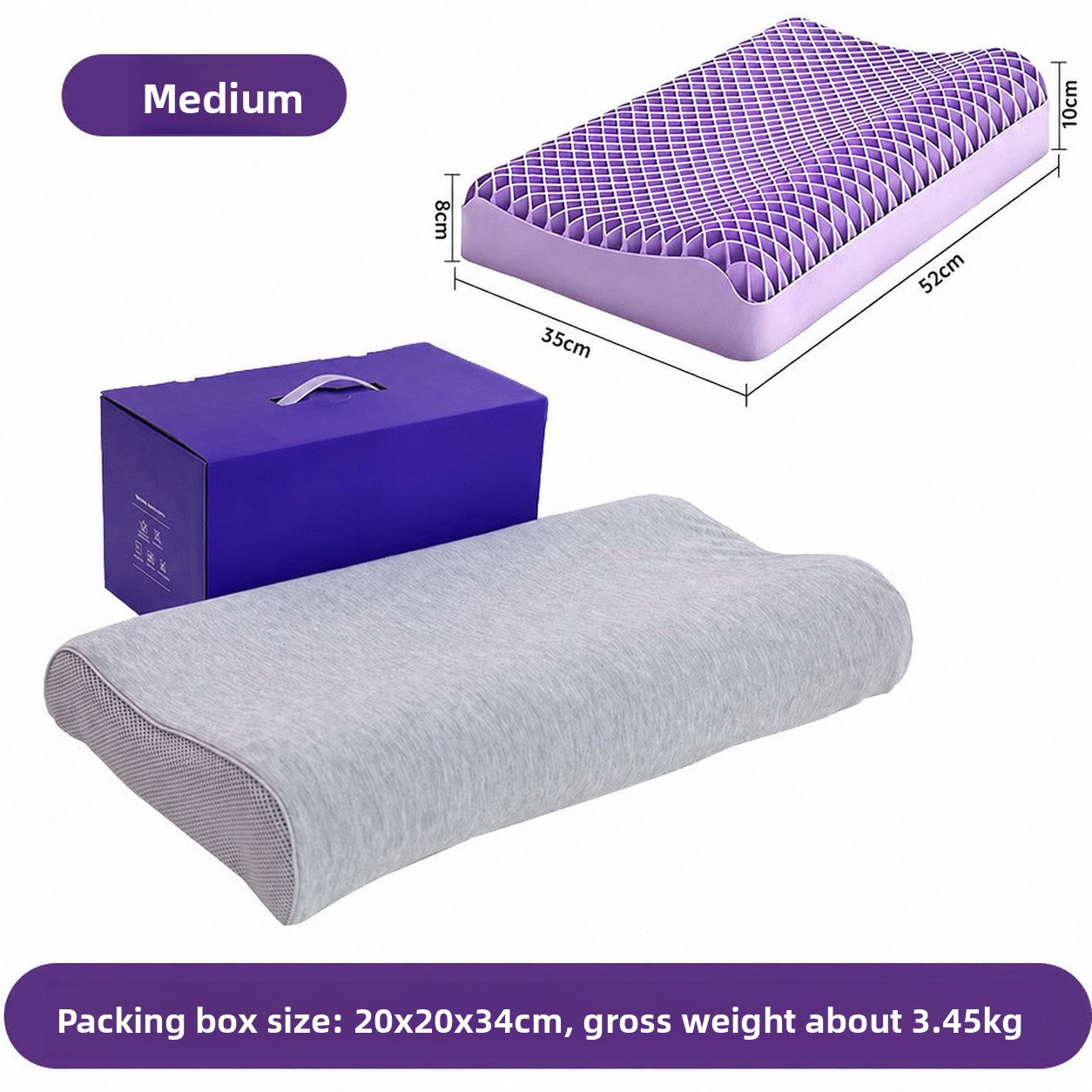 TPE Deep Sleep Pillow Core