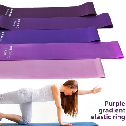 TPE Elastic Resistance Bands Set for Yoga and Fitness