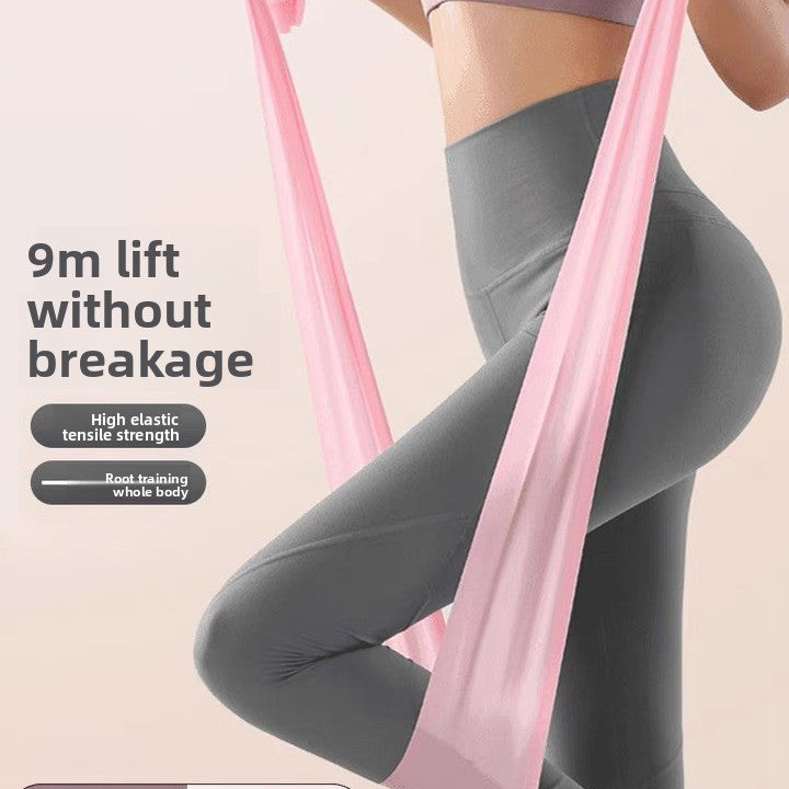 TPE Elastic Yoga Resistance Band for Fitness Training