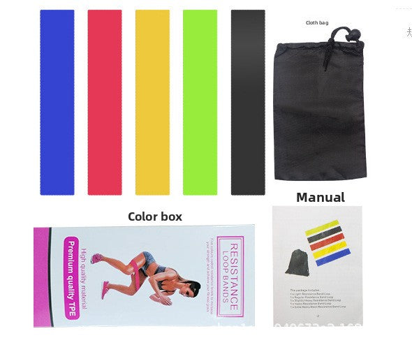 TPE fitness resistance band