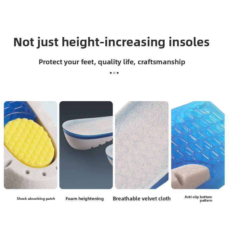 TPE Heightening Shoe Insoles