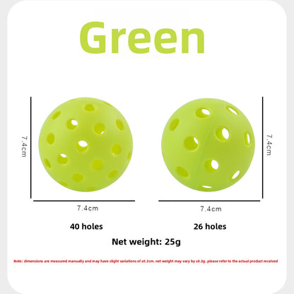 TPE Perforated Pickleball Training Ball