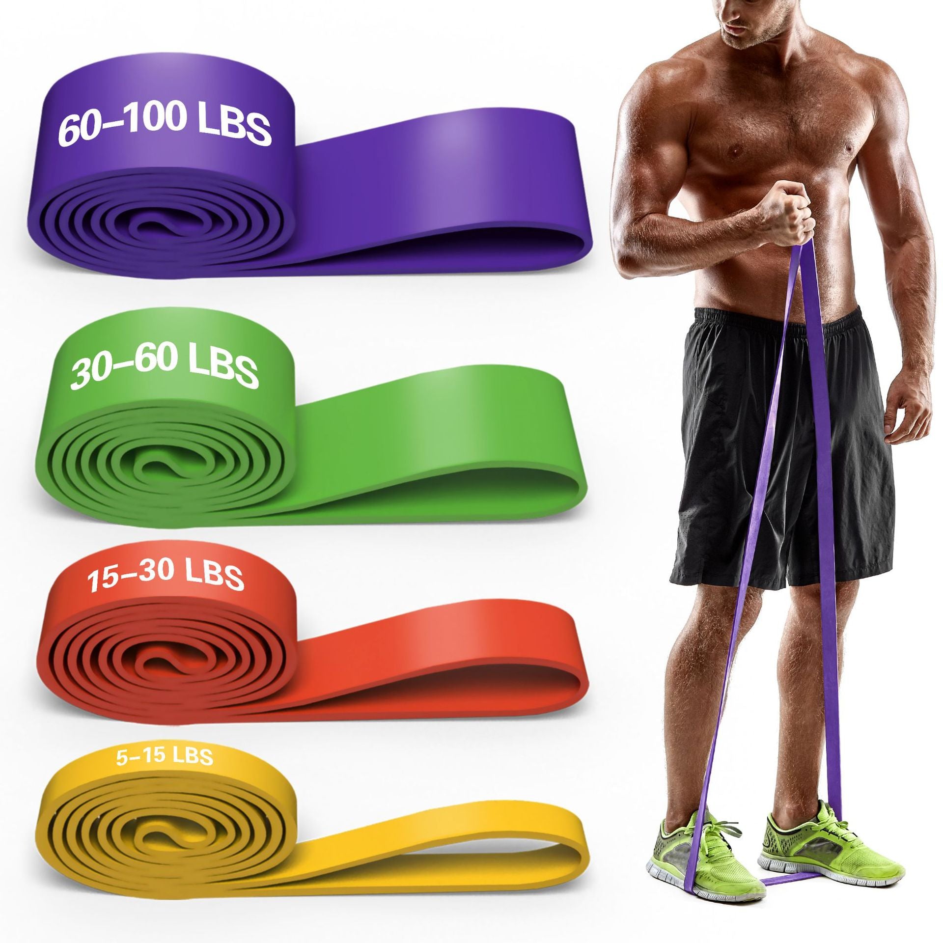 TPE Resistance Bands Exercise Set