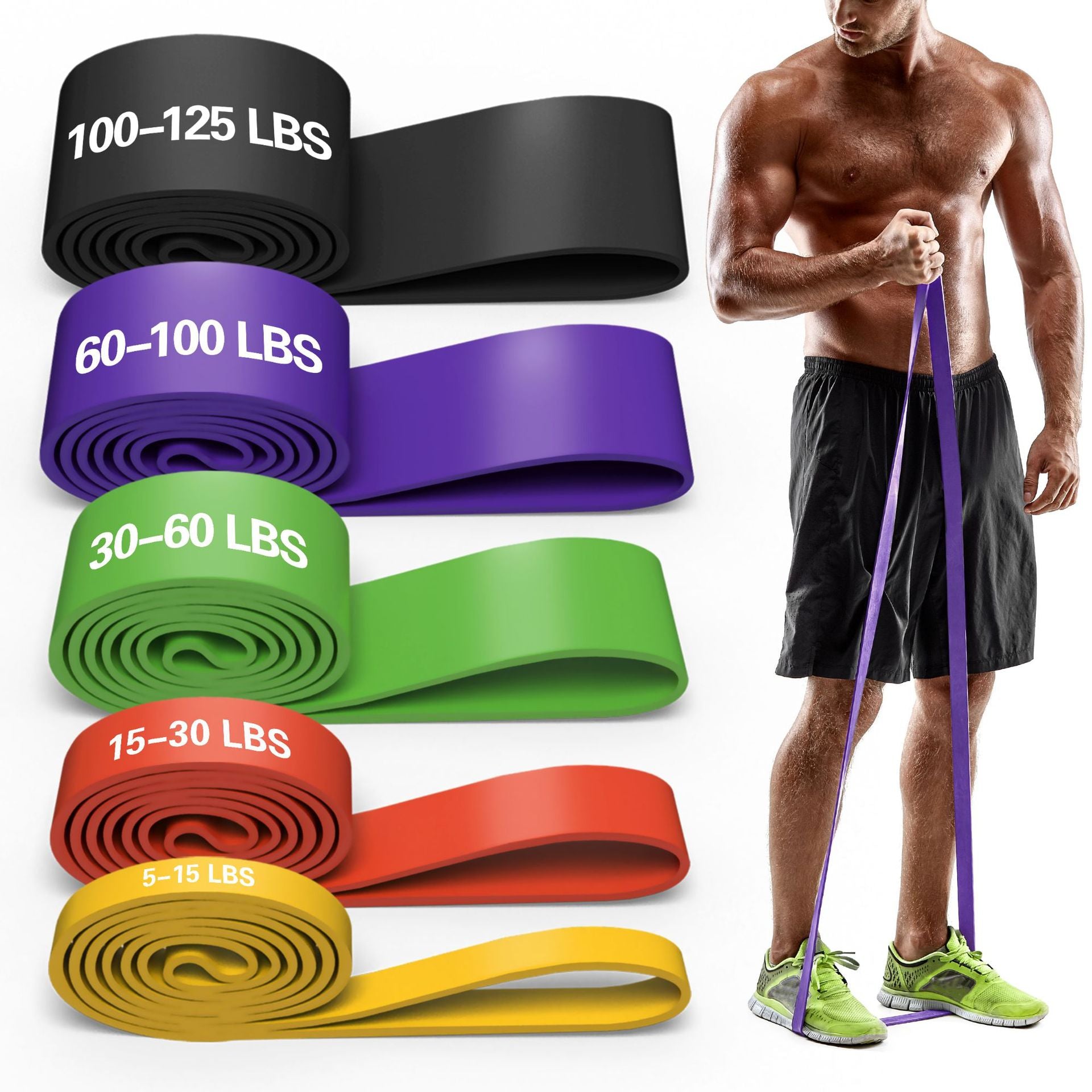 TPE Resistance Bands Exercise Set