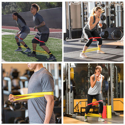 TPE Resistance Bands Set for Fitness and Yoga