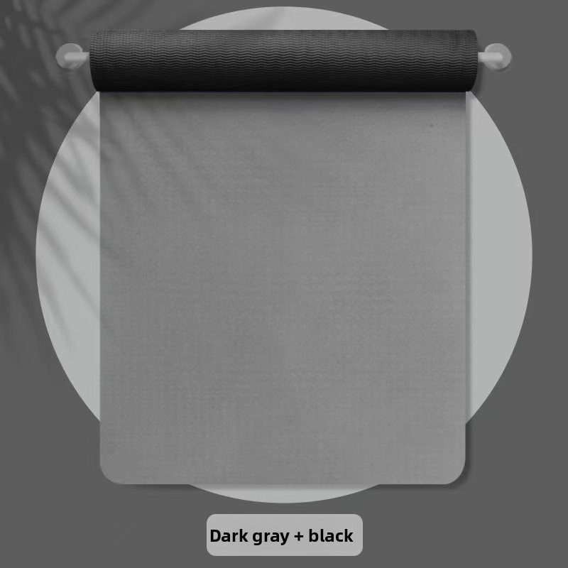 TPE Yoga Exercise Mat with Non-Slip Shock Absorption