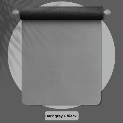 TPE Yoga Exercise Mat with Non-Slip Shock Absorption