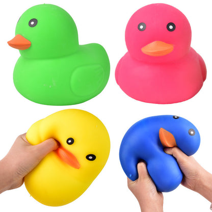 TPR Stress Relief Squeeze Duck Toy