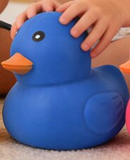 TPR Stress Relief Squeeze Duck Toy