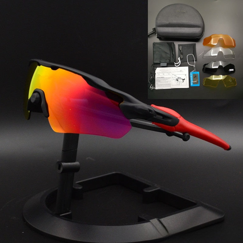 TR90 Interchangeable Lens Sports Sunglasses