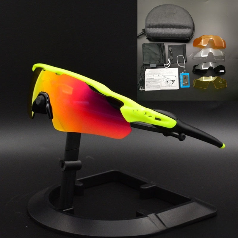 TR90 Interchangeable Lens Sports Sunglasses