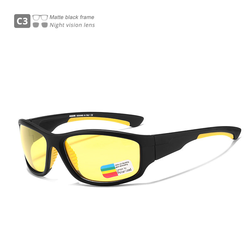 TR90 Polarized Sports Sunglasses UV400 Protection
