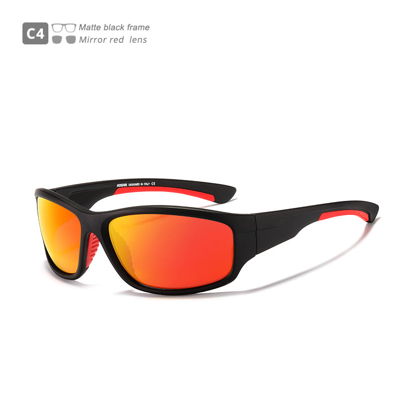 TR90 Polarized Sports Sunglasses UV400 Protection