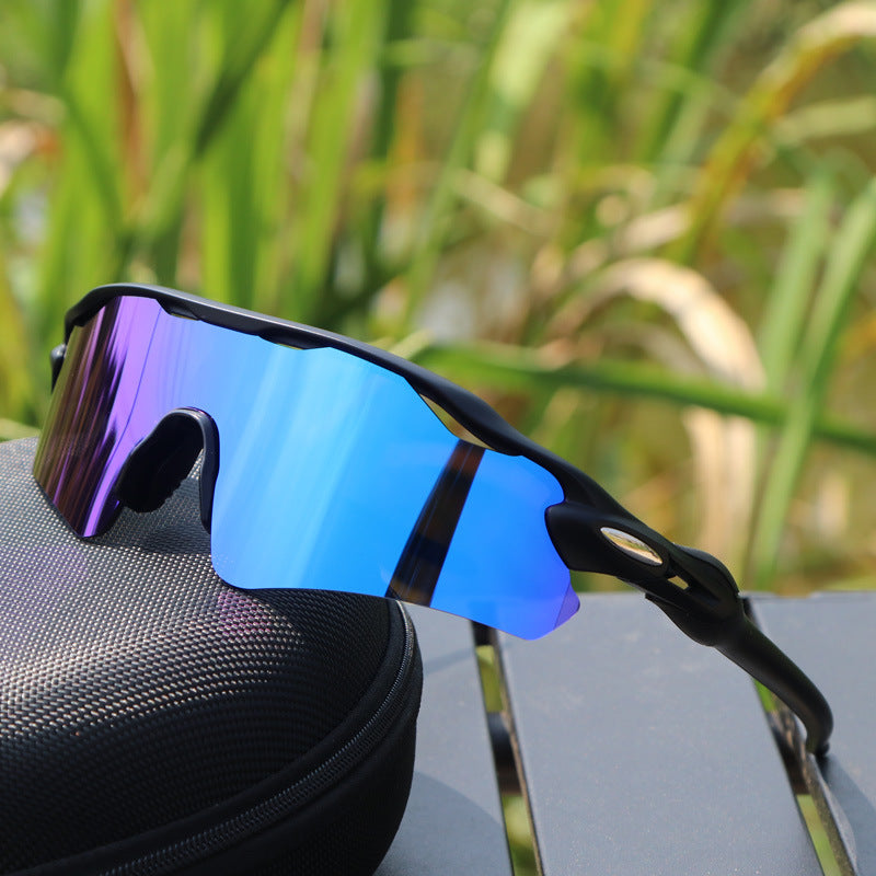 TR90 Sports Riding Sunglasses UV400 Protection Half Frame