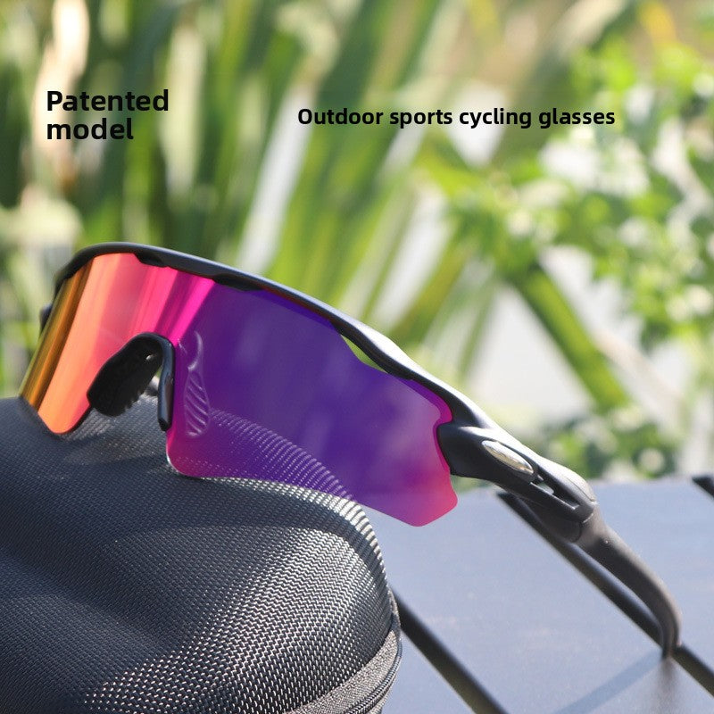 TR90 Sports Riding Sunglasses UV400 Protection Half Frame