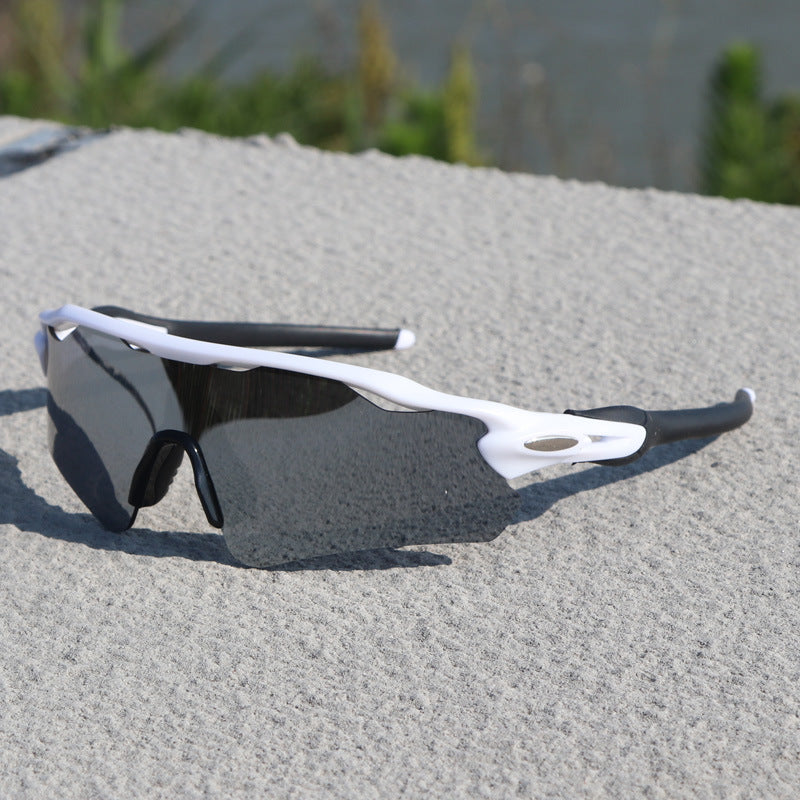 TR90 Sports Riding Sunglasses UV400 Protection Half Frame