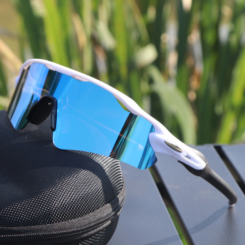 TR90 Sports Riding Sunglasses UV400 Protection Half Frame