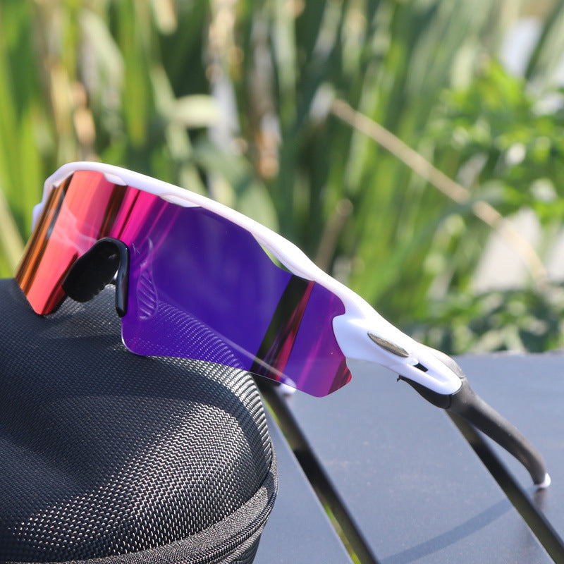 TR90 Sports Riding Sunglasses UV400 Protection Half Frame
