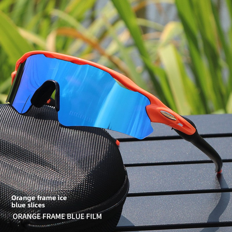 TR90 Sports Riding Sunglasses UV400 Protection Half Frame