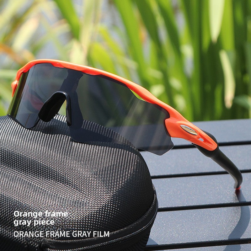 TR90 Sports Riding Sunglasses UV400 Protection Half Frame
