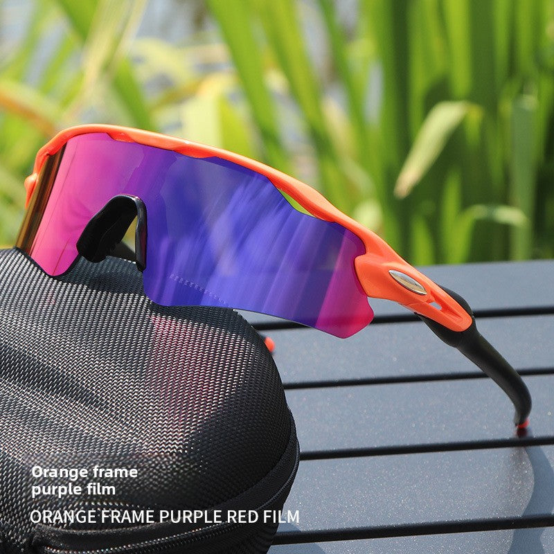 TR90 Sports Riding Sunglasses UV400 Protection Half Frame