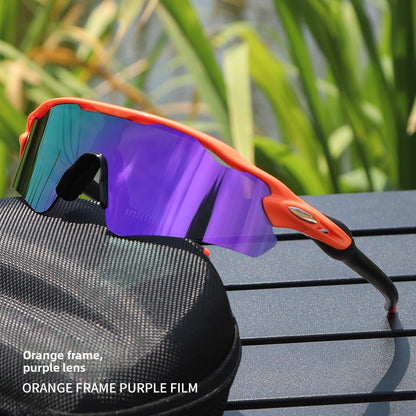 TR90 Sports Riding Sunglasses UV400 Protection Half Frame