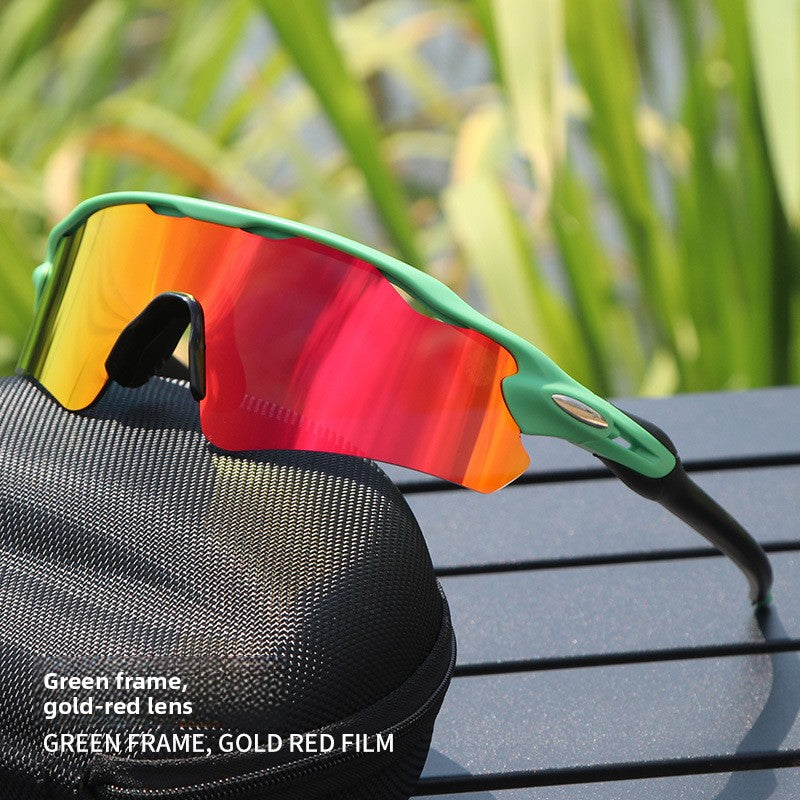 TR90 Sports Riding Sunglasses UV400 Protection Half Frame