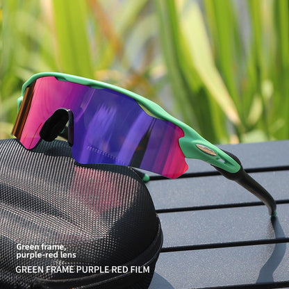 TR90 Sports Riding Sunglasses UV400 Protection Half Frame