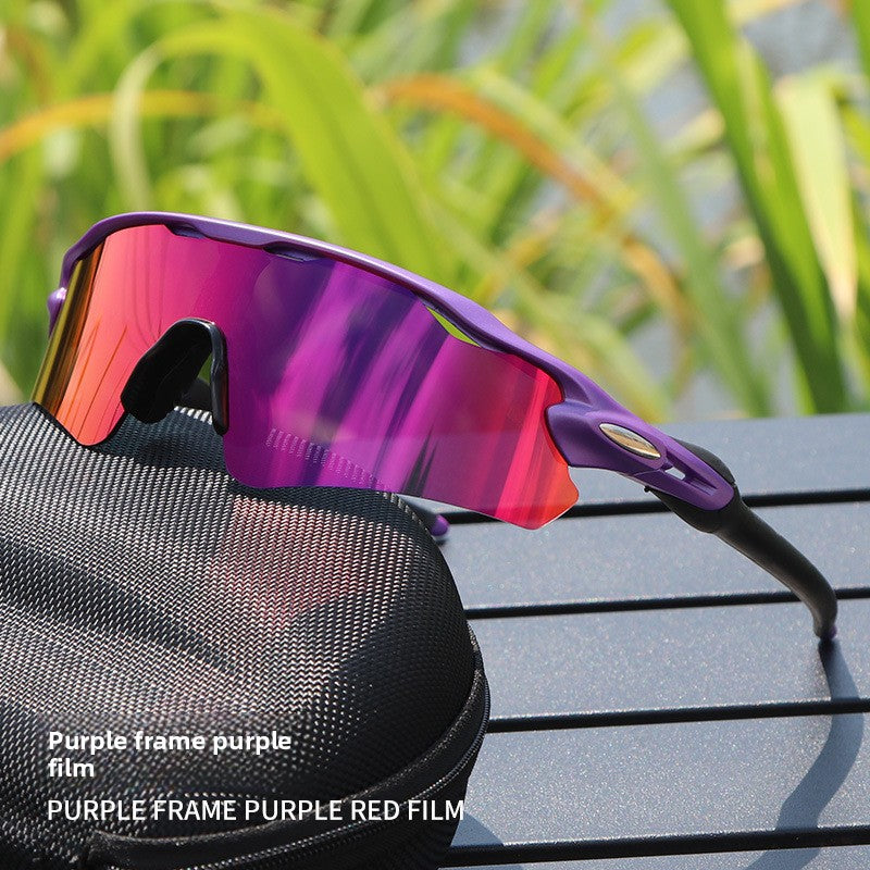 TR90 Sports Riding Sunglasses UV400 Protection Half Frame