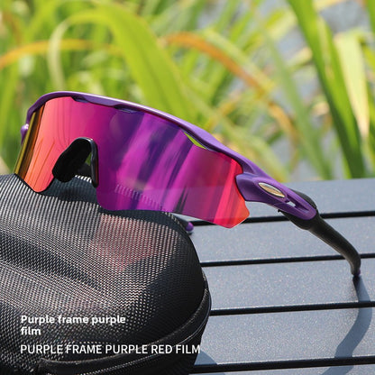 TR90 Sports Riding Sunglasses UV400 Protection Half Frame