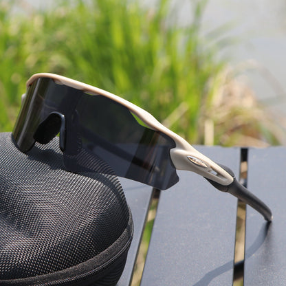 TR90 Sports Riding Sunglasses UV400 Protection Half Frame