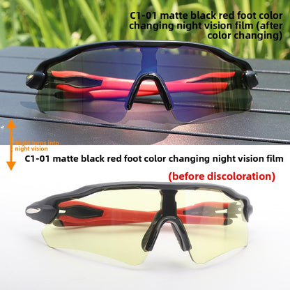 TR90 Sports Riding Sunglasses UV400 Protection Half Frame