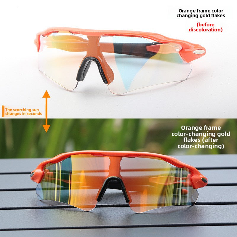 TR90 Sports Riding Sunglasses UV400 Protection Half Frame