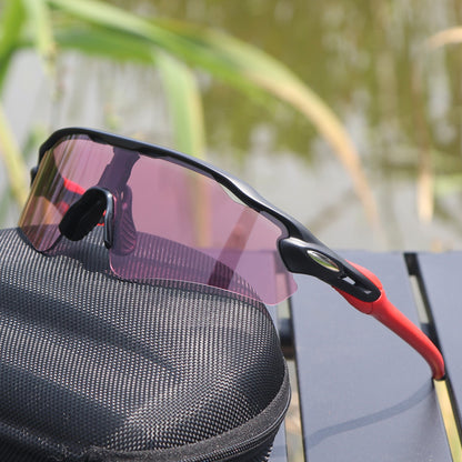 TR90 Sports Riding Sunglasses UV400 Protection Half Frame