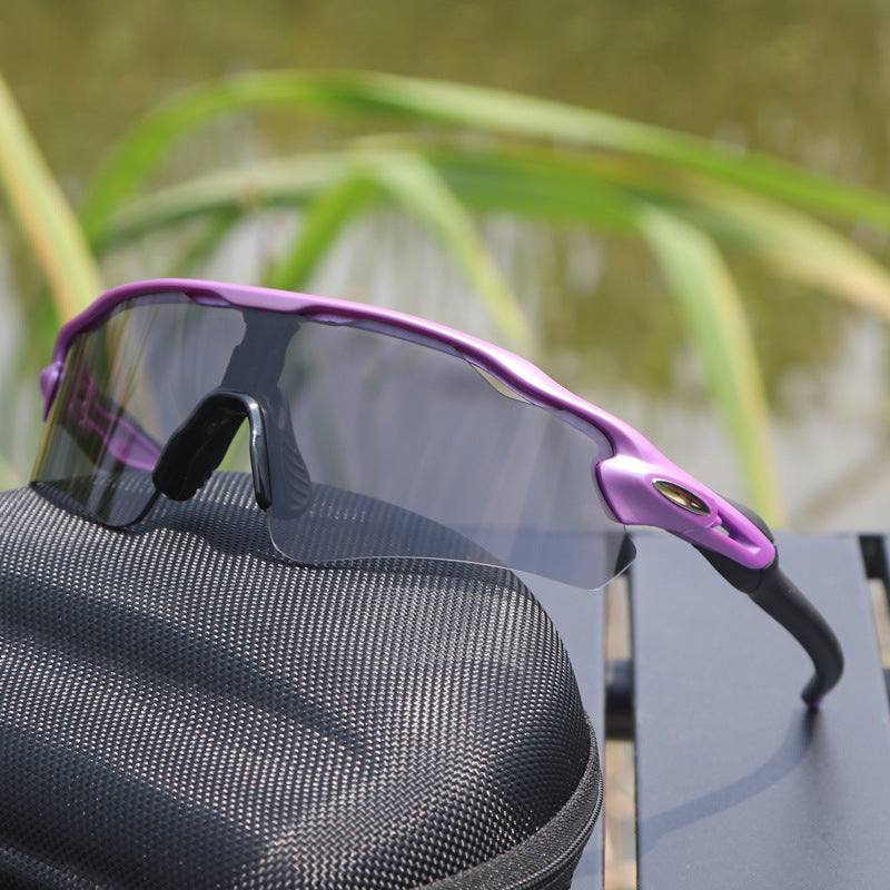 TR90 Sports Riding Sunglasses UV400 Protection Half Frame
