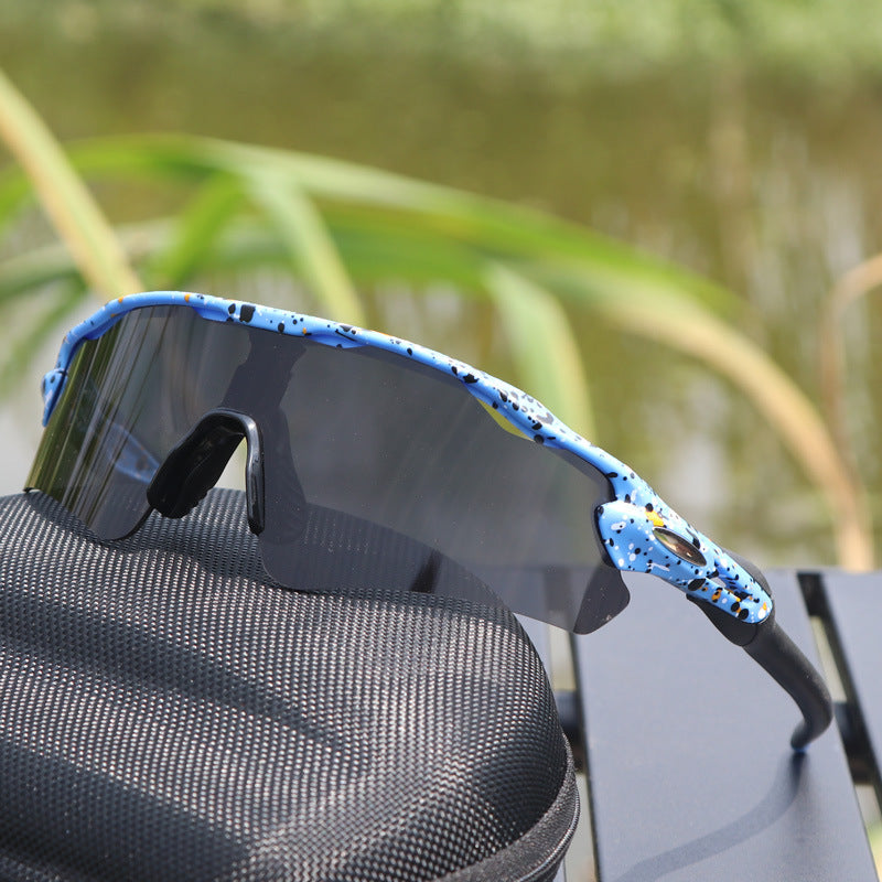 TR90 Sports Riding Sunglasses UV400 Protection Half Frame