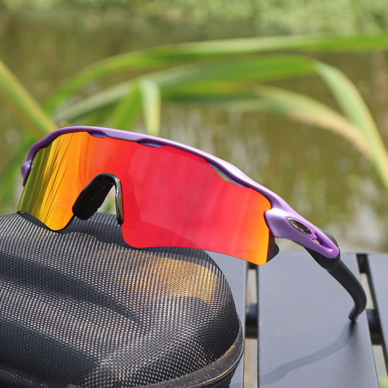 TR90 Sports Riding Sunglasses UV400 Protection Half Frame