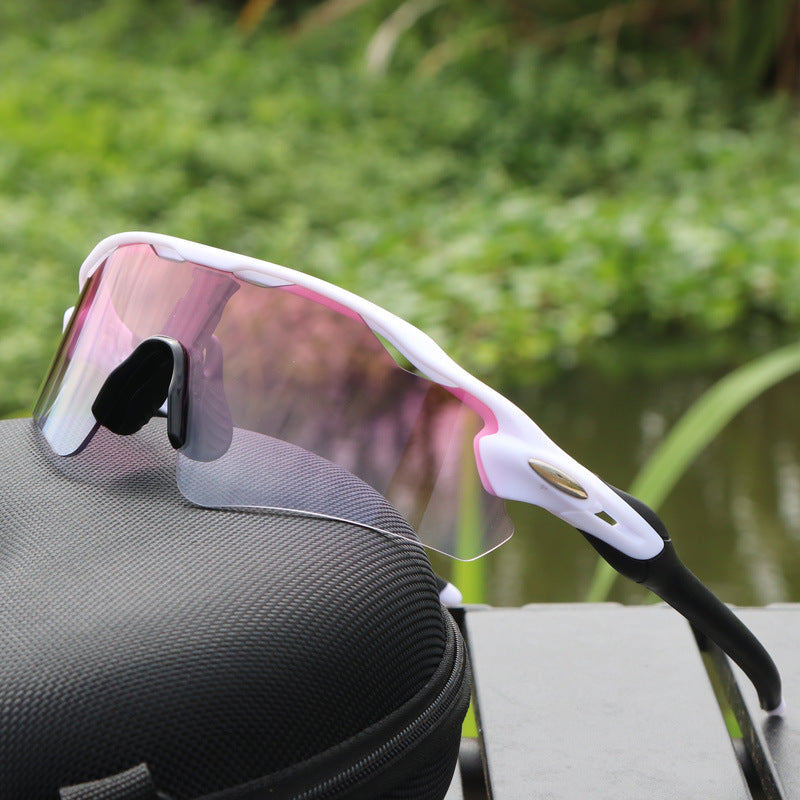 TR90 Sports Riding Sunglasses UV400 Protection Half Frame