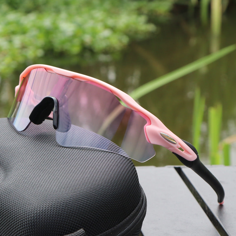 TR90 Sports Riding Sunglasses UV400 Protection Half Frame