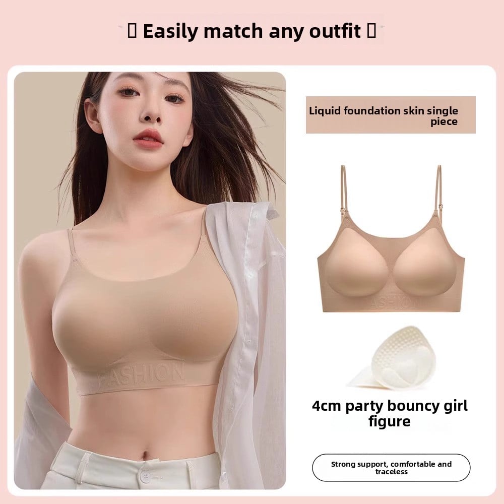Traceless bra