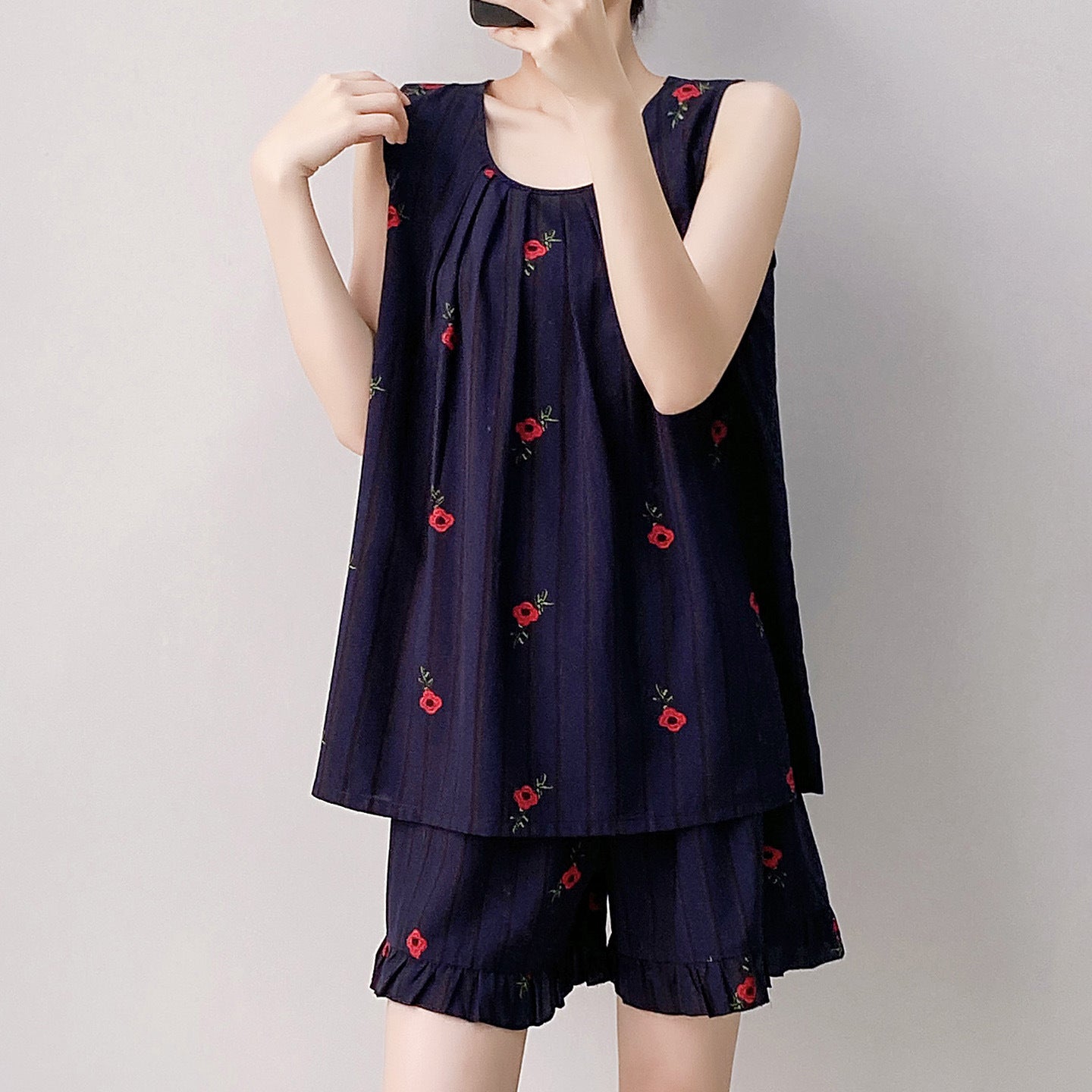 Traditional Chinese-style pullover pajama bottoms