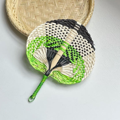 Traditional Handwoven Bamboo Fan