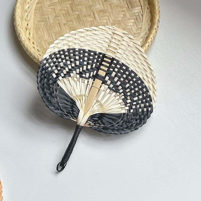 Traditional Handwoven Bamboo Fan