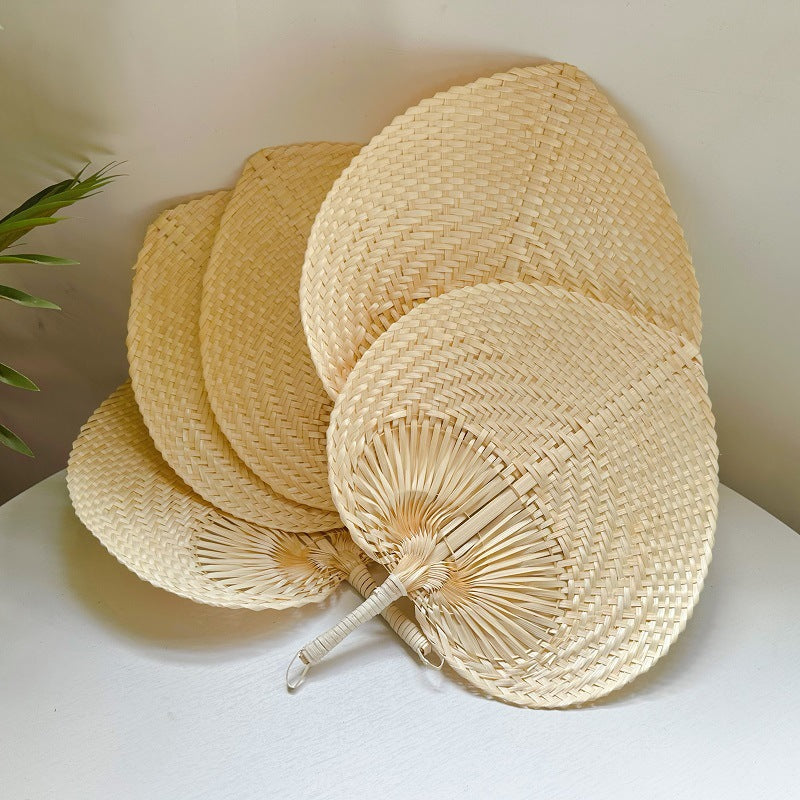 Traditional Handwoven Bamboo Fan