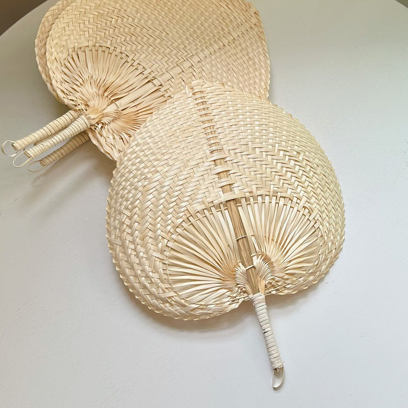 Traditional Handwoven Bamboo Fan