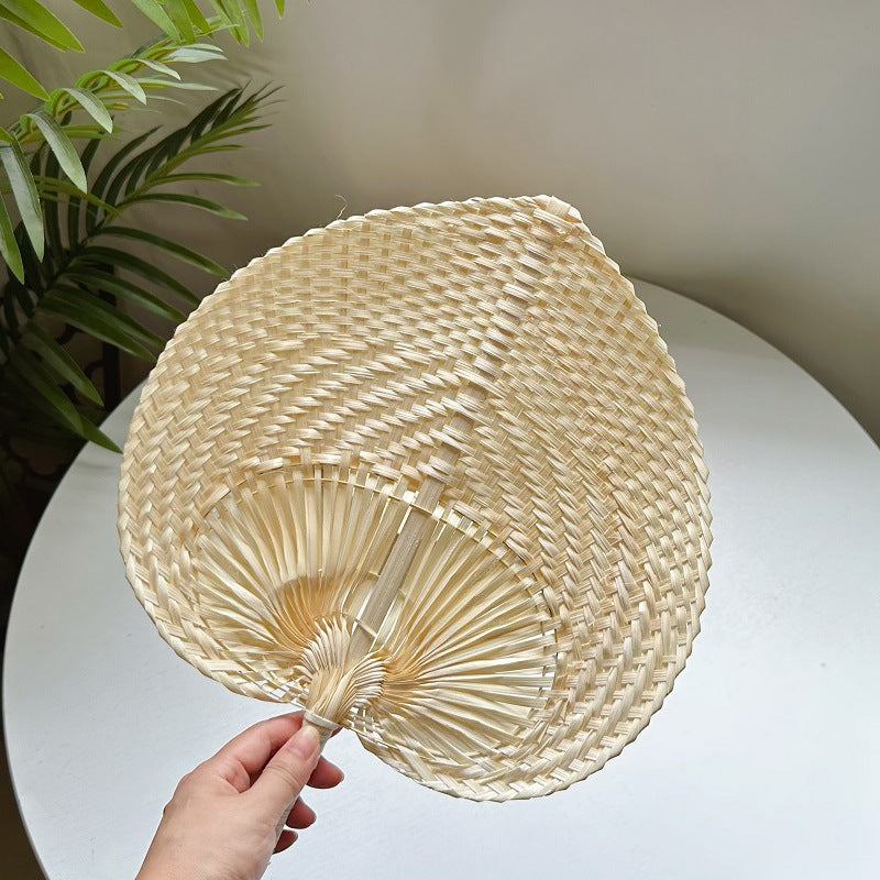 Traditional Handwoven Bamboo Fan